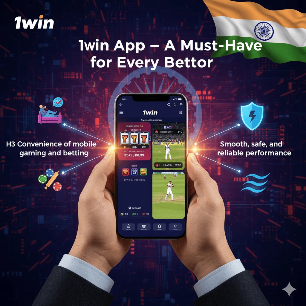 Download the 1win India app – a must-have for convenient betting on the go